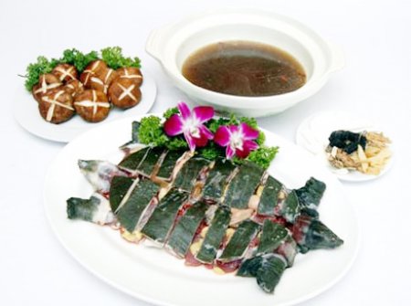 Ốc nấu giả ba ba