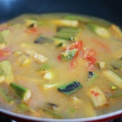 Cách làm ốc nhồi nấu chuối đậu