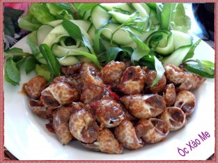 Ốc xào me ăn nhanh kẻo hết