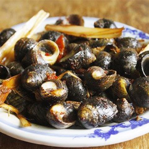 Cách làm ốc xào sả ớt