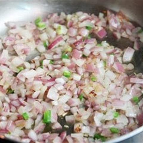 Cách làm ớt chuông nhồi cơm trộn