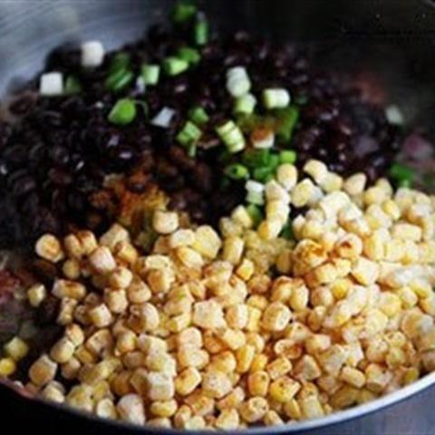 Cách làm ớt chuông nhồi cơm trộn