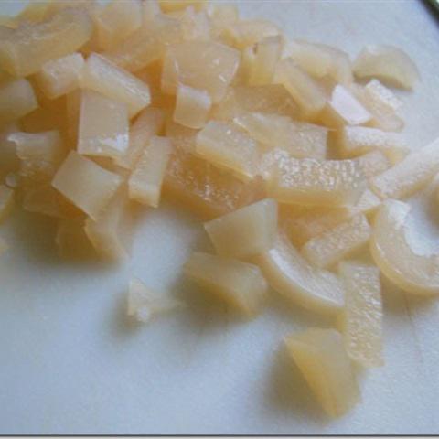 Cách làm ớt chuông nhồi mực củ sen