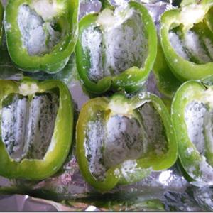 Cách làm ớt chuông nhồi mực củ sen