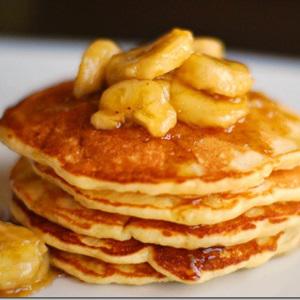 Cách làm pancake chuối