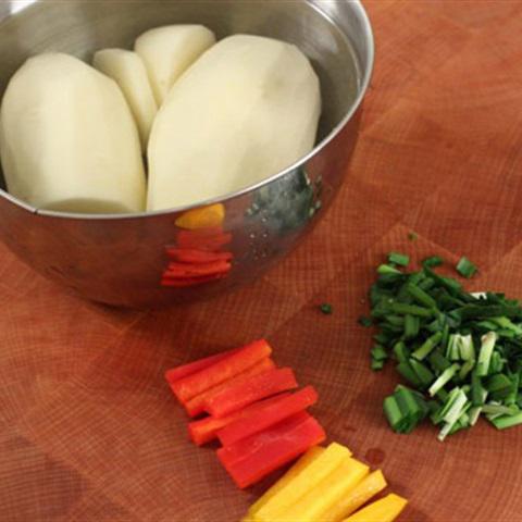 Cách làm pancake khoai tây kiểu Hàn