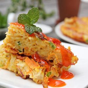 Cách làm pancake mì gói