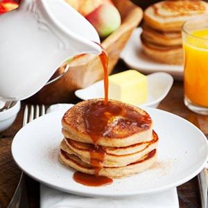 Cách làm pancake táo