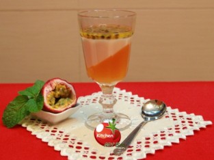 Panna cotta chanh dây