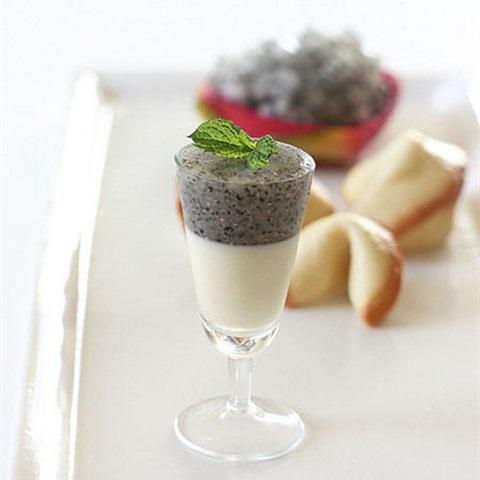 Cách làm panna cotta thanh long