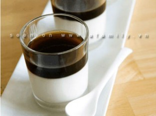 Panna cotta vị cà phê