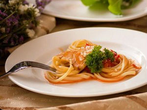 Pasta gà sốt ớt Đà Lạt