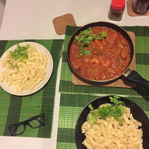 Cách làm pasta nấu hải sản