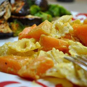 Cách làm pasta sốt bí đỏ