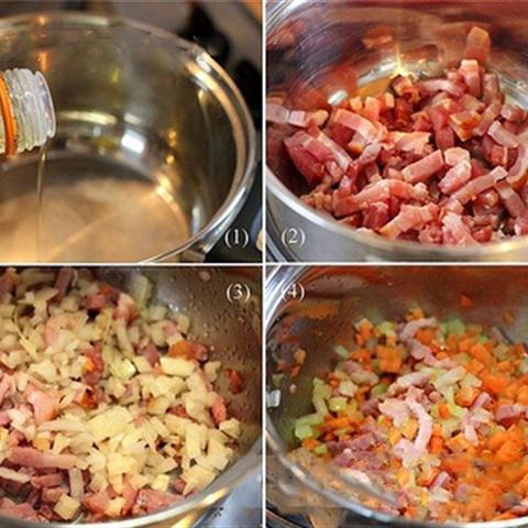 Cách làm pasta thịt gà sốt rau củ