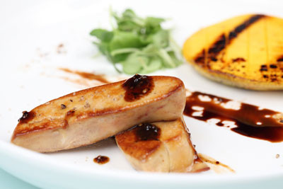 Patê gan áp chảo