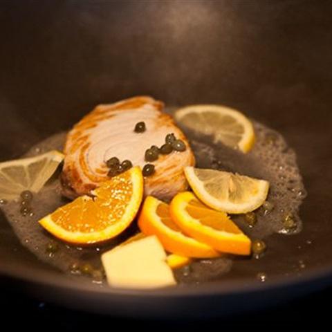 Cách làm phi lê cá sốt cam