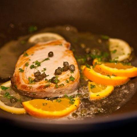 Cách làm phi lê cá sốt cam