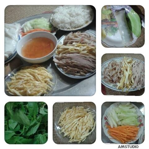 Phở cuốn thập cẩm