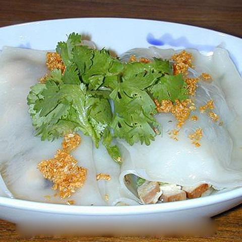 Cách làm phở cuốn tôm hấp