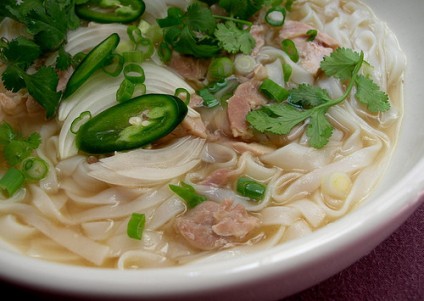Phở gà cựa