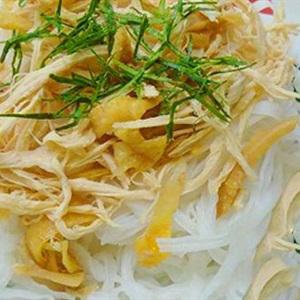 Cách làm phở gà trộn đơn giản