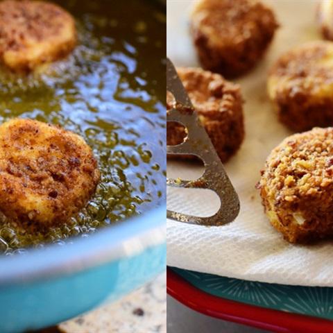 Cách làm phô mai chiên giòn