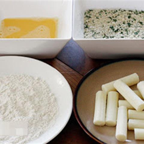 Cách làm phô mai que nướng