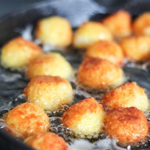 Cách làm phô mai viên chiên