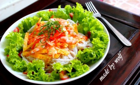 Phở trộn chua cay