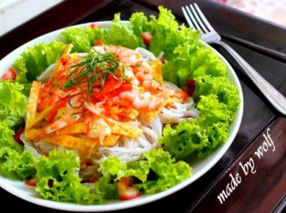 Phở trộn chua cay