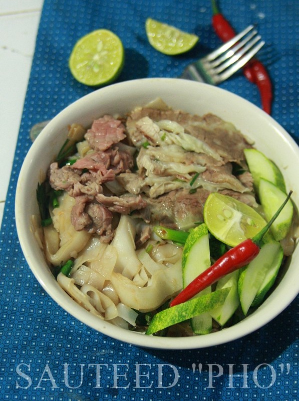 Phở xào 3 phút