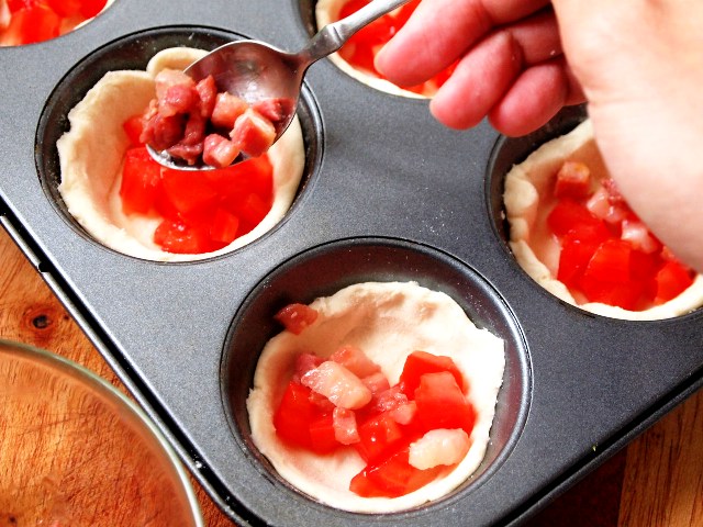 Pizza đậu phụ cho bữa sáng lạ miệng