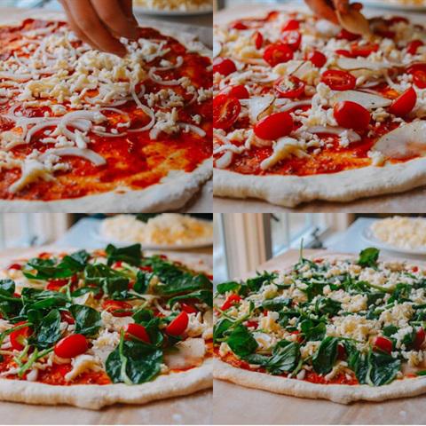 Cách làm Pizza rau củ