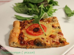 Pizza với bột oregano