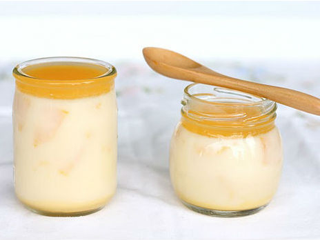 Pudding cam mật ong