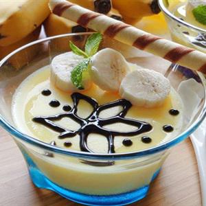 Cách làm pudding chuối chocolate