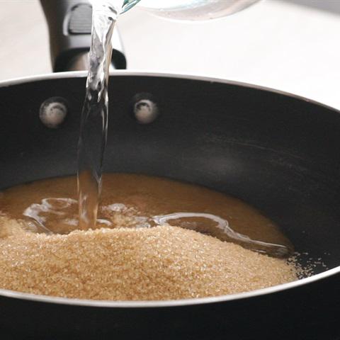 Cách làm pudding đậu đỏ trà xanh