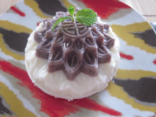 Pudding đậu đỏ