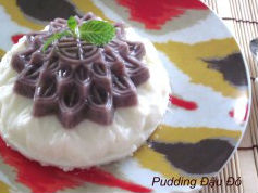 Pudding đậu đỏ