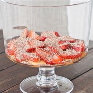 Cách làm pudding dâu tây