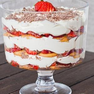 Cách làm pudding dâu tây