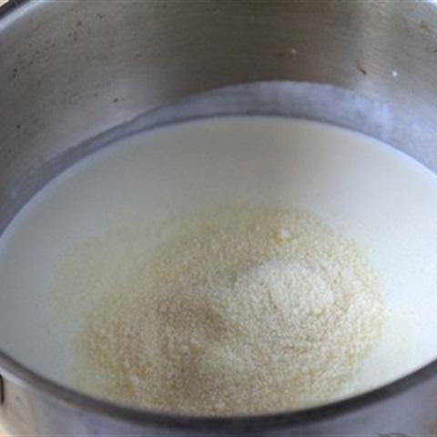 Cách làm pudding kem tươi sốt kiwi