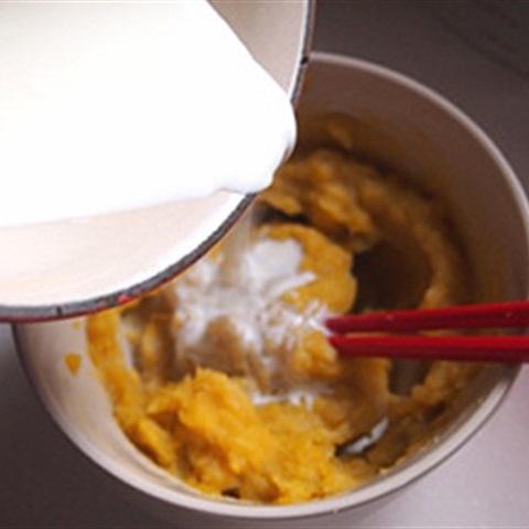 Cách làm pudding khoai lang