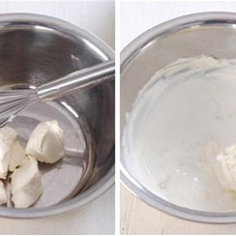 Cách làm pudding phô mai trộn thanh long đỏ