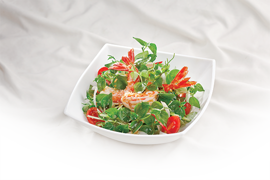 Rau càng cua trộn tôm