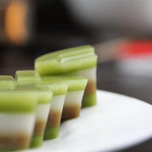 Cách làm rau câu 4 tầng