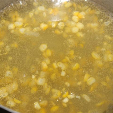 Cách làm rau câu bắp