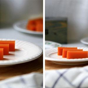 Cách làm rau câu bí đỏ