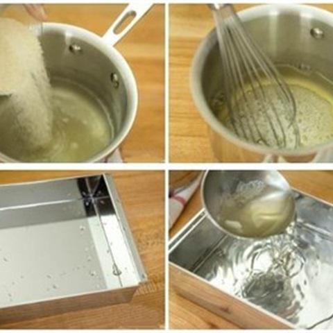 Cách làm rau câu bọc trái cây